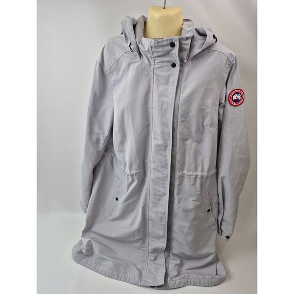 Canada Goose Women's Silverbirch Belcarra Water Resistant Hooded Jacket Size XL - Picture 3 of 10